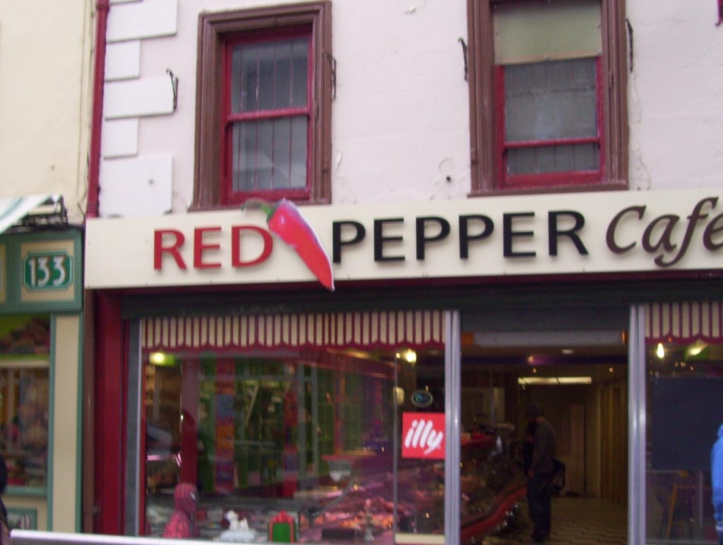 Red Pepper Cafe in Carlow